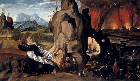 savoldo girolamo torment 1515 sant tentacion renacimiento tormento gerolamo venecia escuela jerome pushkin temptation