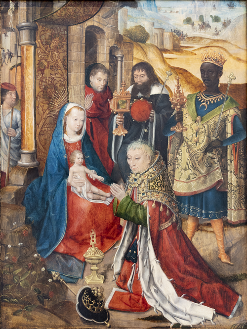 Full view of Adoration of the Magi