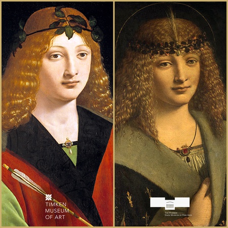 Work of the Week: Giovanni Antonio Boltraffio, Portrait of a Youth with an Arrow, c. 1500