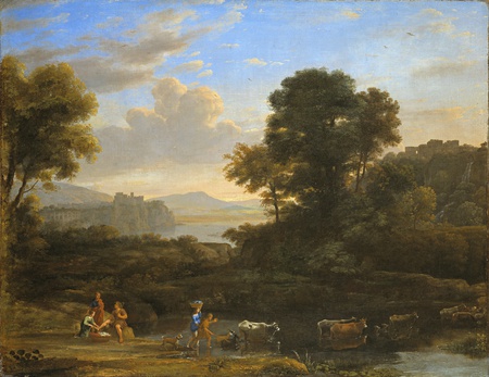 Work of the Week: Claude Gellée, Pastoral Landscape, 1646-47