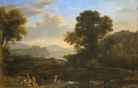 Work of the Week: Claude Gellée, Pastoral Landscape, 1646-47