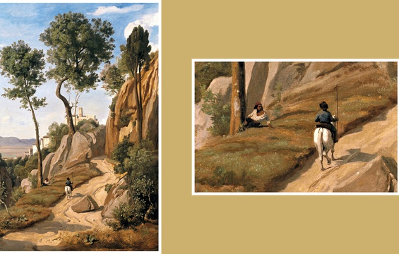 Work of the Week: Jean-Baptiste-Camille Corot, View of Volterra, 1838