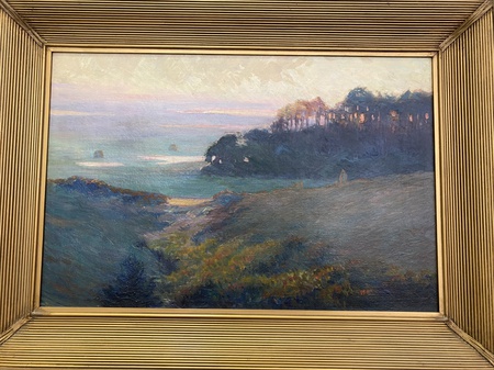Work of the Week: Arthur Wesley Dow, Bayberry Hill, Sunset, 1907