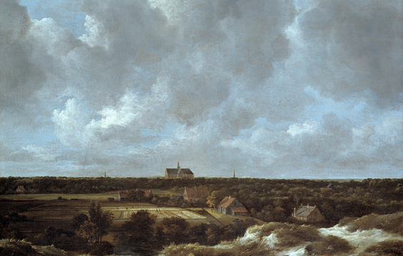 Work of the Week: Jacob van Ruisdael, A View of Haarlem and Bleaching Fields, c. 1665-70