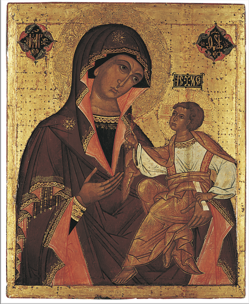 Full view of Georgian Mother of God