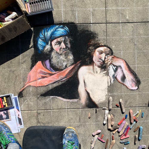 Image for Creation Station: Chalk Art