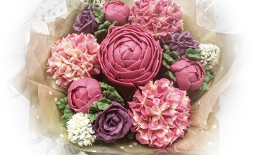 Art + Design Workshop: Cupcake Bouquets