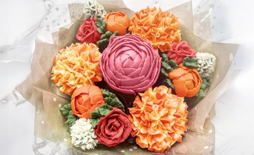 Art + Design Workshop:<br>Cupcake Bouquets