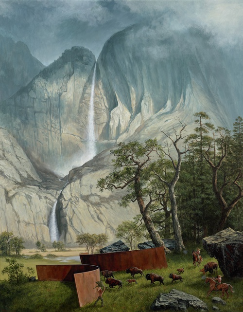 Image for Curator Conversations - Mis(s)chief in Yosemite: Kent Monkman's Reconsiderations of Albert Bierstadt