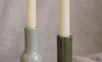 Art + Design Workshop: Ceramic Candleholders
